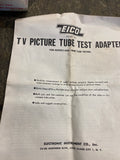 EICO CRA TV Picture Tube Test Adapter for Tube Tester - Great Condition NOS Box