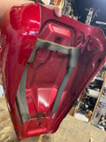 08-17 Yamaha Warrior 1700 Gas Fuel Tank Dark Red Metallic OEM Dings royal star x