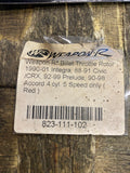 Weapon R Red Billet Throttle Rotor 823-111-102 Integra Honda Civic CRX