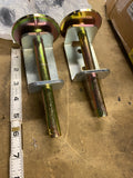 KFI 105465 Snow Plow Skid Kit Tapered Blade (2 Pack) UTV ATV Quad Wear bolts