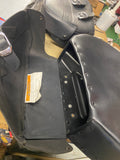 OEM Harley-Davidson Black Leather Motorcycle Saddle Bags Sportster 04^ 883 1200