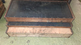 Vintage H Gerstner & Sons Oak Machinist Tool Chest 7 Drawer Box Yale Lock O41