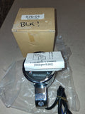 Baron Custom Bullet Billet Tachometer Clamp On Harley Softail Chrome/Black FXR