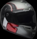 Bell SRT Hart Luck Helmet  Size XL  Skull Gloss/Matte Charcoal White Red