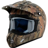 FX-17 Helmet - Camo - Off-Road / ATV / UTV Wood Camouflage Adult MED