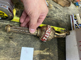 Vintage Schlitz Beer Tap Handle 9.5" Golden Girl Goddess Breweriana Advertising