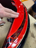 2016 Harley CVO Street rOAD Glide Front Fender Carbon Dust Electric Red FLHTKSE
