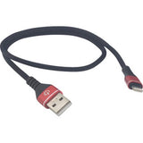 RIDEPOWER Motorcycle Harley Male USB to Male Lightning Phone Charging Cable Appl