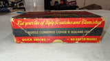 Vtg 1950s Dupli-Color Touch-Up Paint Box 3 Bottles 1951 Plymouth Wedgewood Blue