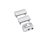 Harley chrome auxiliary switch cap kit Handlebar Acc Switches Ultra classic OEM