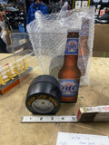 Vtg Miller Lite Bottle Racing Sign Menu Advertising Beer Breweriana Table bar