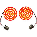2020-2158 GEN-4-R-1156Genesis® 4 Solid Red Bullet Rear Turn Signal Insert Turn Signal Insert - LED - Red - 1156