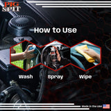 Pig Spit motorcycle boat UTV Quad ATV cleaner Shine Restore Brighten Easy Spray!