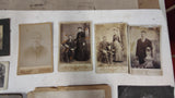 Antique Vintage Photo Lot Cabinet Cards Stereoview Portraits & Houses Pa