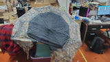 Vintage Cabela's Dry-Plus Camo Rain Jacket M & Camouflage Umbrella Lot