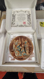 Studio Dante di Volteradici Isaac Blesses Jacob Bronze Plate Furiesi 1990