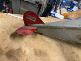 20's Steelcraft Boycraft airplane Unrestored Orig Vtg Antique Tin Toy Aircraft!