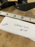 SPRINGER fORK CUSTOM FRONT FENDER MOUNTS HARLEY CHOPPER BLACK 0-6" DNA