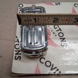 Covingtons Shifter Peg - Dimpled - Chrome | C1244-C Fits Harley Controls NIB
