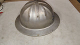 Vintage 1950s MSA McDonald T Hat Standard Aluminum Mining Safety Hard Hat Helmet