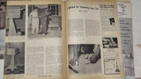 Vintage Workbench Magazines 1958-1959 Lot of 5 Woodworking DIY Plans