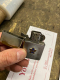 1956 Zippo Allegheny Ludlum Steel Mill Pittsburgh pa Vintage Lighter Collectible