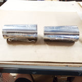 Front Fork Slider covers Cow Bells Tins OEM Harley FLH Heritage Glide 1949-2013