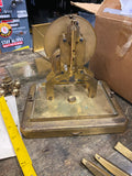 Vintage Schatz 400 Anniversary German Brass Antique Clock Antique Mantle Parts