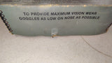 Vintage Stemaco US Military Sun Wind Dust Goggles NSN 8465-01-004-2893 Boxed