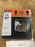 NEW 4 pack OEM Harley Davidson 5/16” Handlebar Clamp Bolt Covers Chrome 94413-04