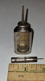 Antique Pflueger Pocket Reel Oiler Vintage Metal Mini Oil Can Pat April 23 1905
