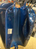 Luxury Blue Gas Fuel Gas Tank Harley Touring FLH 2002 Ultra Classic Glide FI