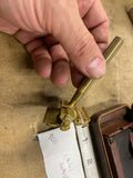 20's Vintage Valet Gold Single Edge Safety Shaving Razor Orig Box Case Autostrop