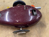 50's Vintage Tether Car Streamliner Teardrop Racer 18 Racer Mccoy Franny powered