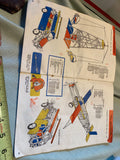 Urbana Man The Constructioneer 1948 Catalog Instruction Booklet Erector set Toy
