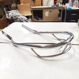 Vtg Harley Front Fender Bumper Panhead shovelhead Duo Hydra Glide Chrome 91075-5