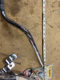 HANDLEBARS 7/8" Chrome Triumph Honda Chopper Bobber Kawasaki KZ400 OEM 4" rise
