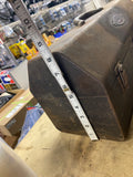 Vintage Craftsman Tombstone Coffin Tool Box Crown Logo 20"x7"x8" USA Mechanic