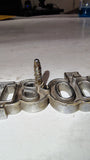 1973-1988 Chevy Suburban Rear Tailgate Emblem Badge OEM 345842 345843