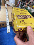 Hershey's Milk Chocolate Almonds Vintage Display Box Candy Advertising Sign stor