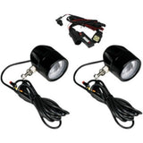 Custom Dynamics Black ProBEAM LED Fog Lamps Harley Trike Tri Glide 2001-2203