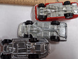 Vtg 1:87 HO Scale Corvette Mercedes Ferrari Porsche Model Train Car Lot Monogram