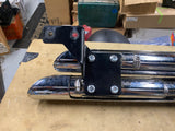 Vance Hines Shortshots Staggered Exhaust Pipes 2006 Harley Softail FXST Heritage