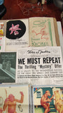 Vintage Mid Century 1950s Ephemera Lot Pamphlets Brochures Advertising MORE!