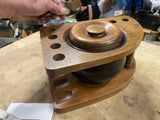 Vintage Decatur 6 Smoking Pipe Stand Rack Holder Humidor Mid Modern 50's Display