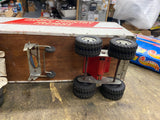 Vtg 50's Tonka Truck Pressed Steel Semi-Truck Toy Cargo Trailer Private Label!