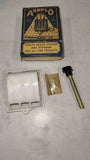 1930's Aerflo Toothbrush Holder & Toothpaste Tube Dispenser Box Set Art Deco
