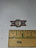 WWII Sterling Silver Army Navy E Award Pin Vintage Production Excellence Badge