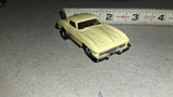 Aurora T-Jet 1963 Corvette Split-Window Butter Yellow & Bonus AFX Part Chassis