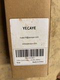 Yecaye 125in Cord Hider, Large White Cable Cover for Wall, TV Wire Management